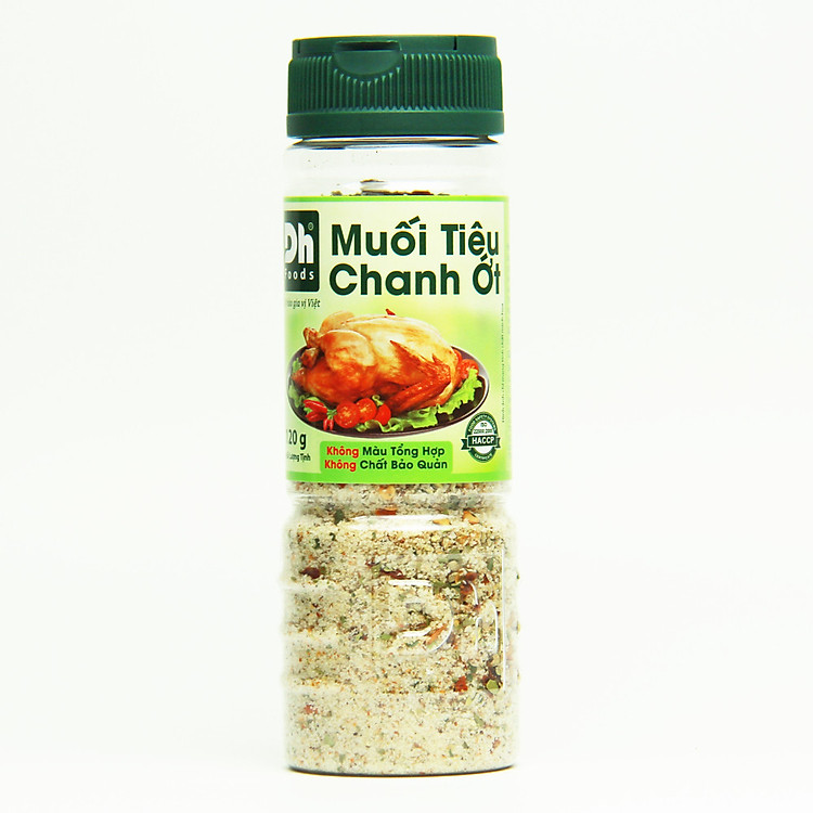 Muối Tiêu Chanh Ớt 120gr Dh Foods