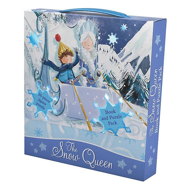 Sách The Snow Queen Book and Puzzle Pack (36-Piece Jigsaw Puzzle) (Christmas books)