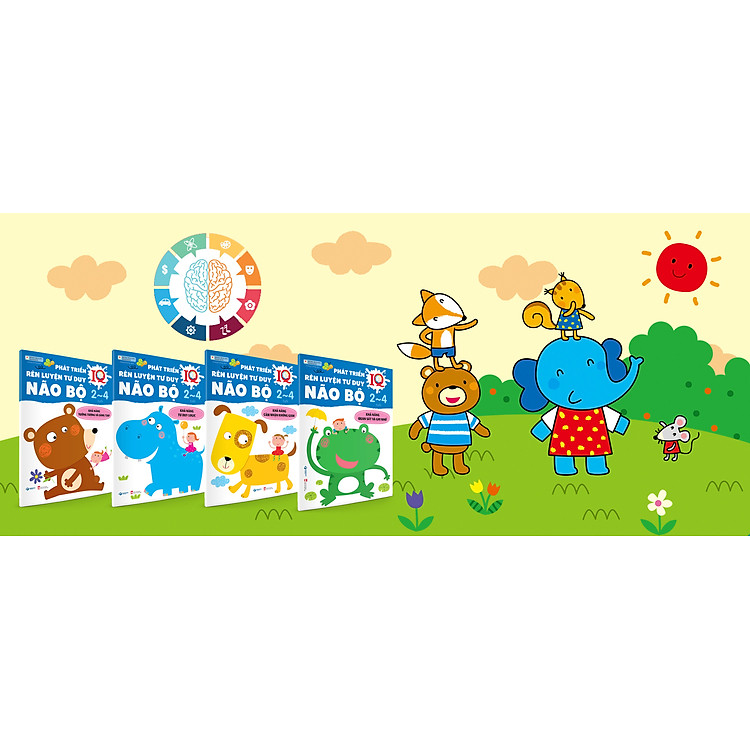 Phát triển IQ - Rèn luyện tư duy não bộ 2-4 tuổi (Khả năng tưởng tượng và sáng tạo) - Ảnh 3