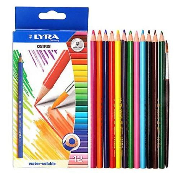 Hộp Bút Chì Nước 12 Màu LYRA Osiris Aquarell - Ảnh 3