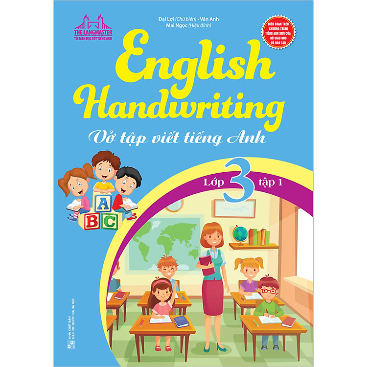 English Handwriting – Vở Tập Viết Tiếng Anh Lớp 3 (Tập 1)