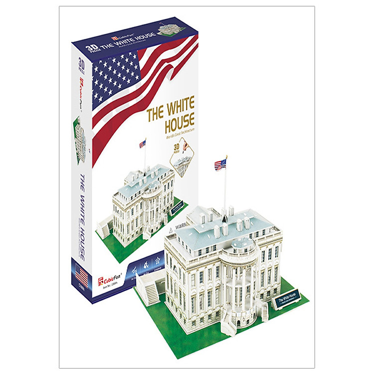 Mô Hình Giấy Cubic Fun C060 - The White House