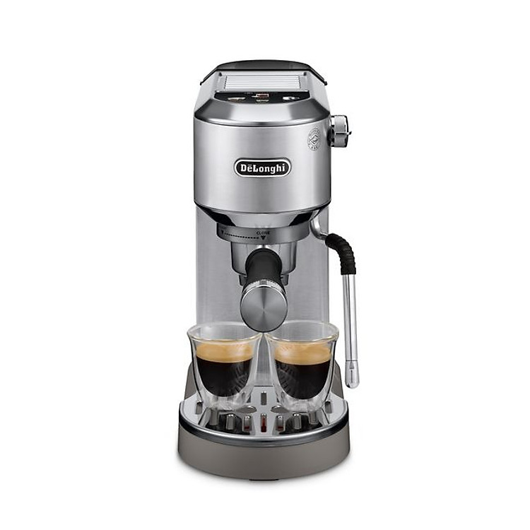 Máy pha cà phê espresso DeLonghi Dedica Duo EC890.M - Hàng Chính Hãng