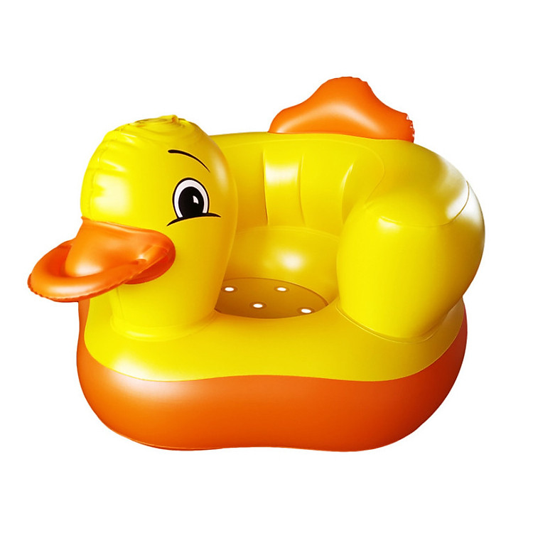 Ghế Hơi Tập Ngồi Hình Vịt Dễ Thương Cho Bé