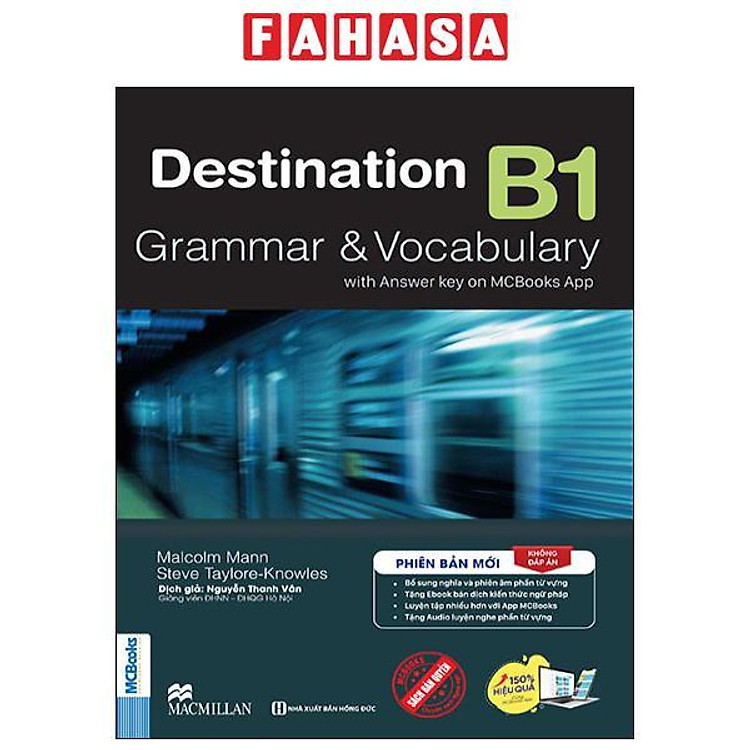 Destination B1 – Grammar And Vocabulary With Answer Key (Tái Bản)