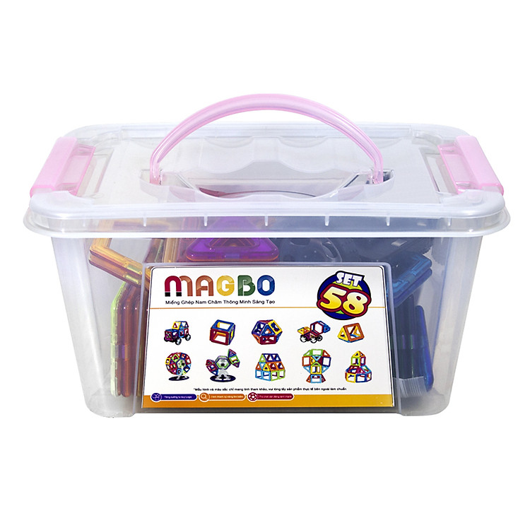 Miếng Ghép Nam Châm Magbo (Kèm Phụ Kiện)