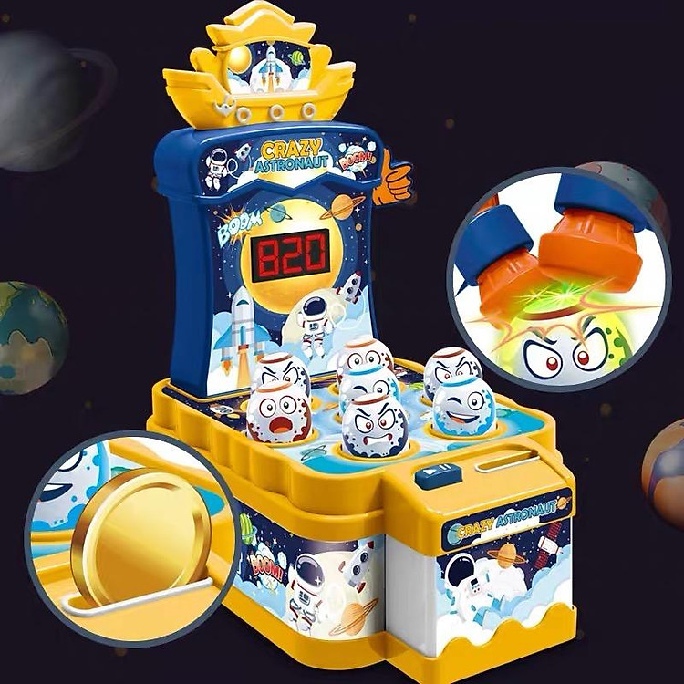 Đồ Chơi Máy Đập Hành Tinh Chuột Chũi Chính hãng Ưu đãi - Hình ảnh 5