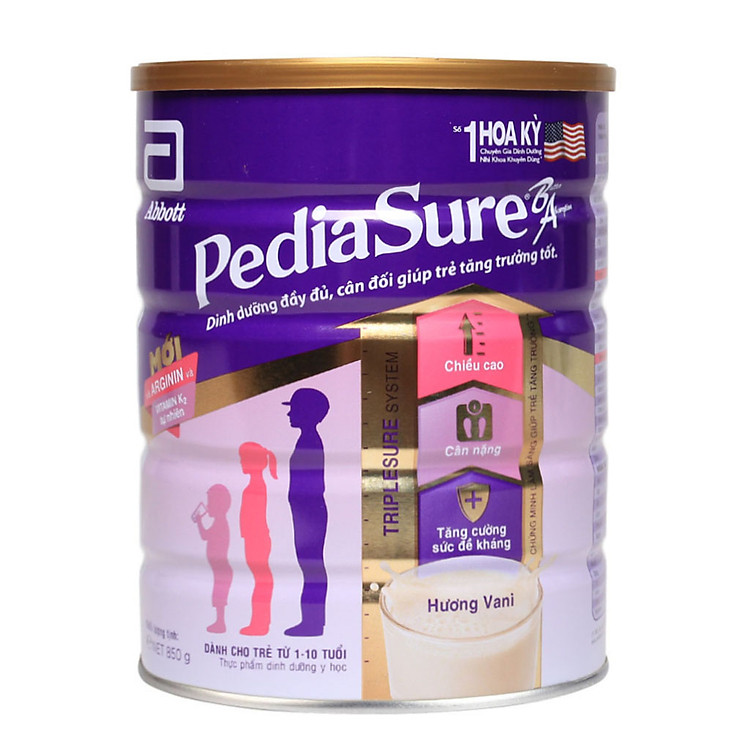 Chọn mua tại Shopee: Sữa bột Abbott Pediasure 850g cho trẻ mua giá tốt nhất tại Shop Mall