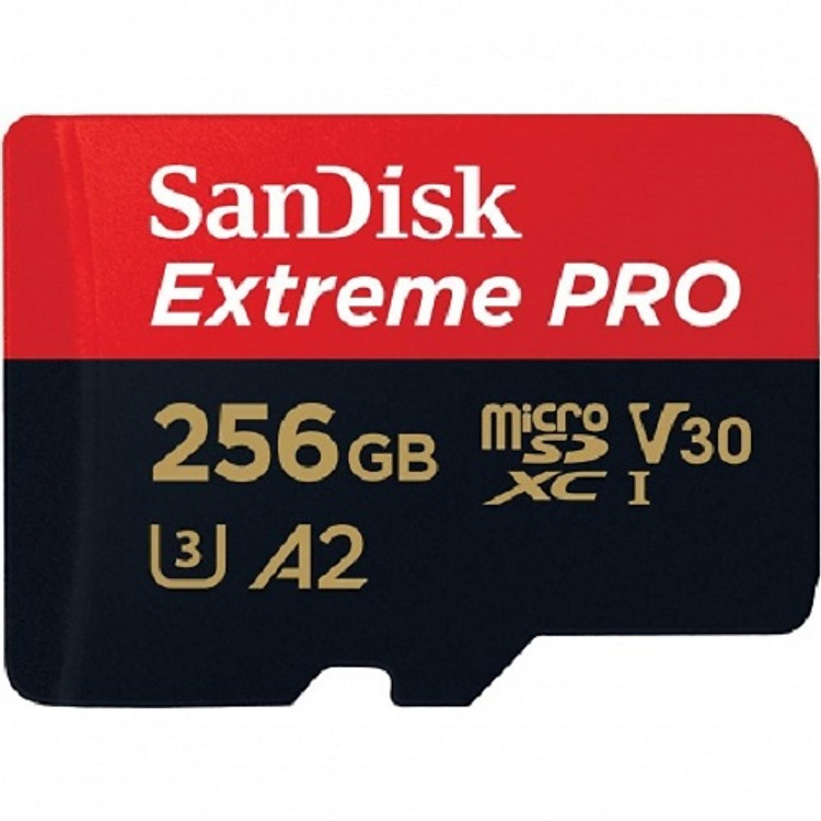 Thẻ Nhớ MicroSDXC SanDisk Extreme Pro V30 A2 256GB 200MB/s SDSQXCD-256G (New 2022) - Hàng Nhập Khẩu