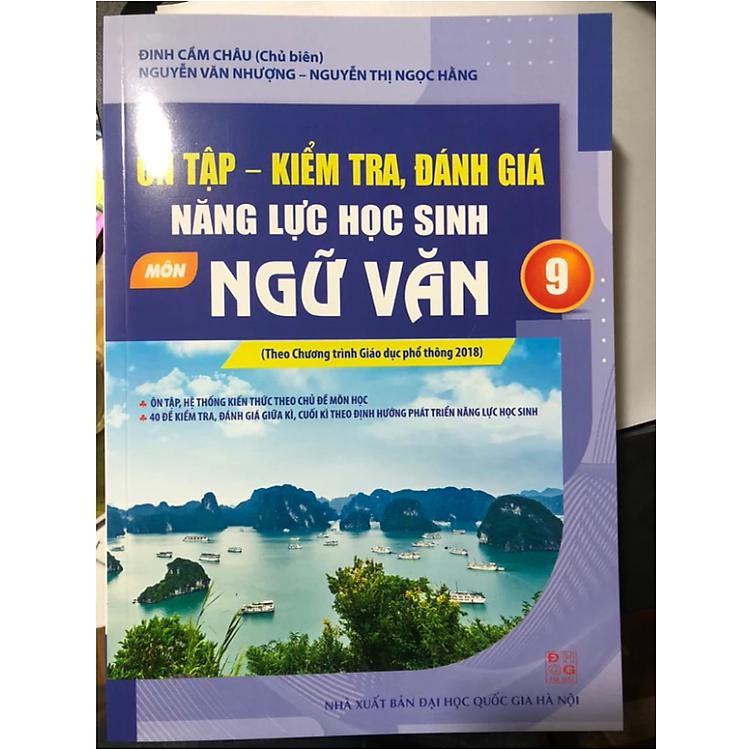 Sách- ôn tập - kiểm tra, đánh giá năng lực học sinh môn ngữ văn 9 (theo ct phổ thông 2018) HL