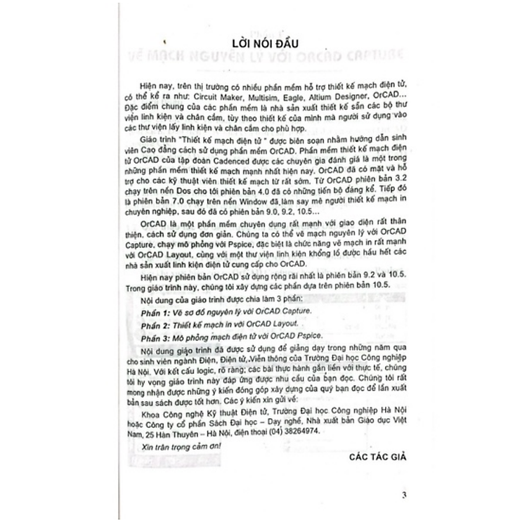 Giáo Trình Thiết Kế Mạch Điện Tử (DN) - Ảnh 3