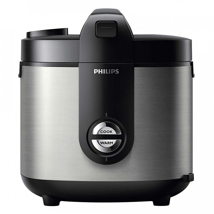 Nồi Cơm Điện Philips HD3128 (2L) - Bạc - Hàng Chính Hãng