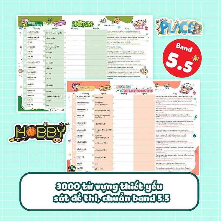 Takenote Ielts 3000 Từ Vựng Theo Chủ Đề - Band 5.5 - Ảnh 5
