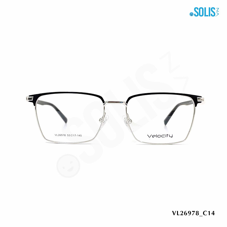 GỌNG KÍNH KIM LOẠI HIỆU VELOCITY VL23508/ VL26978 KÍCH THƯỚC 55-17-145