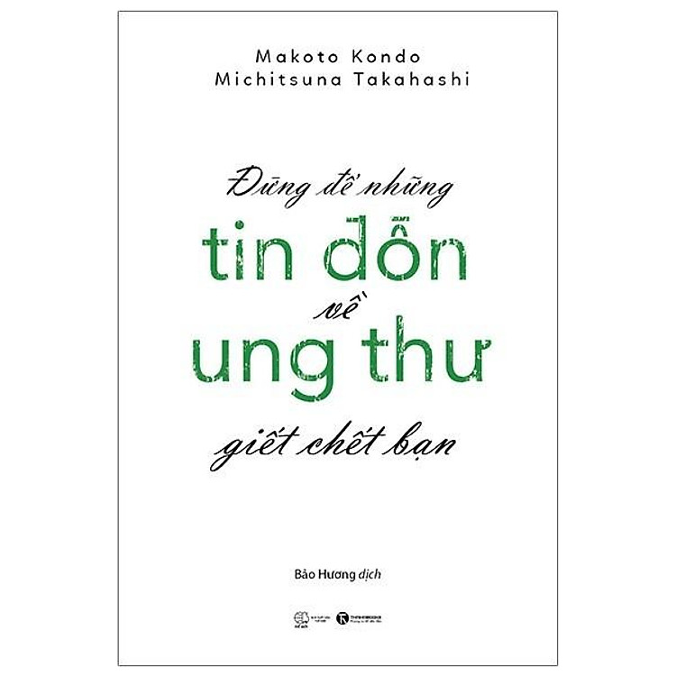 Đừng Để Những Tin Đồn Ung Thư Giết Chết Bạn