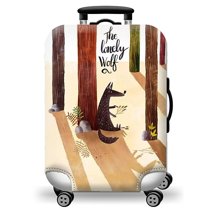 Túi bọc bảo vệ vali -Áo vỏ bọc vali - Wolf ZooYoo