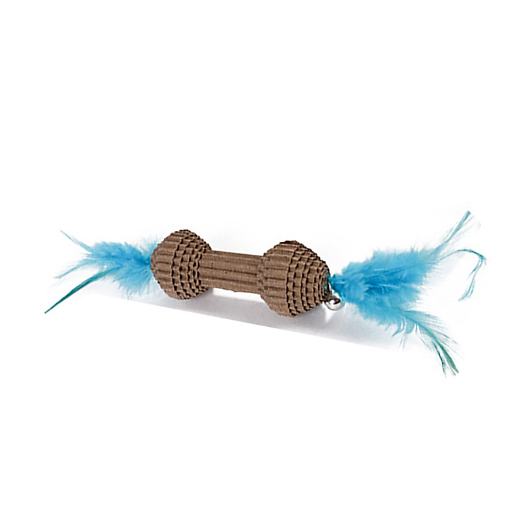 Đồ Chơi Giấy Catnip Lông Vũ Cho Mèo (Giao Màu Ngẫu Nhiên) - Cera Pet Home