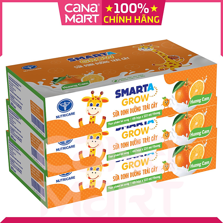 Nơi mua Thùng sữa nước trái cây Smarta Grow Uy tín Ưu đãi - Hình ảnh 2