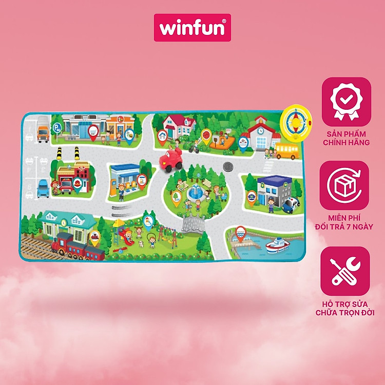Mua tại Tiki: Mua Thảm đồ chơi âm nhạc Winfun 1288 Chính hãng Tiết kiệm