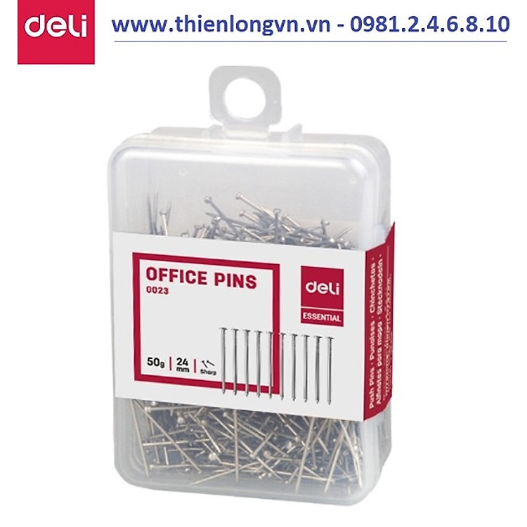 Ghim cài nhọn Deli E0023