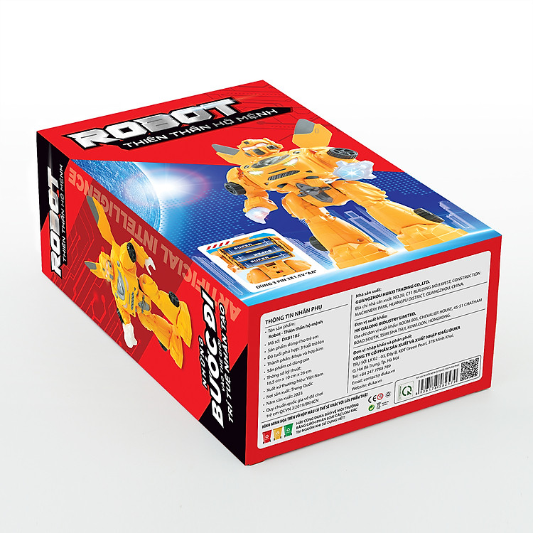 Đồ Chơi Robot Duka DK81185 Chính hãng Ưu đãi - Hình ảnh 3