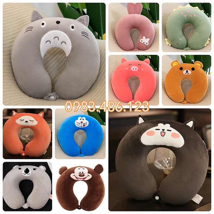 GỐI KÊ CỔ CHỮ U GỐI CHỮ U VĂN PHÒNG