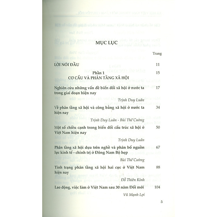 Xã Hội Việt Nam Trong Bối Cảnh Chuyển Đổi - Những Nghiên Cứu Từ Tiếp Cận Xã Hội Khoa Học - Ảnh 3
