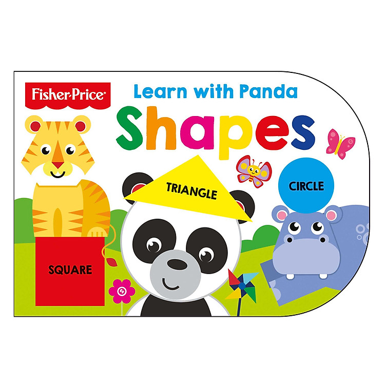 Sách Fisher Price: Learn with Panda Shapes