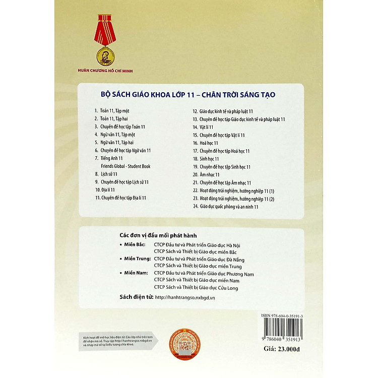 Âm Nhạc 11 (Chân Trời Sáng Tạo) (2023) - Ảnh 6