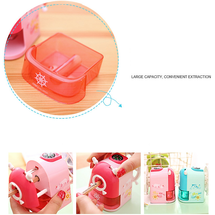 Máy Chuốt Bút Chì Deli 665 - Ảnh 7