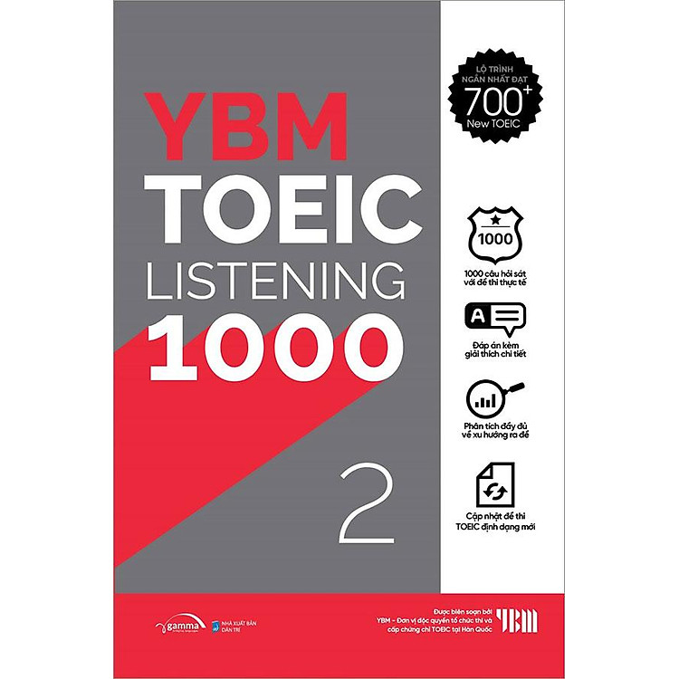 YBM TOEIC Listening 1000 - Tập 2 - Ảnh 2