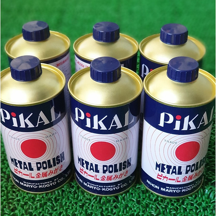 01 Bình Dầu đánh bóng kim loại Pikal Metal Polish 300g Tiki