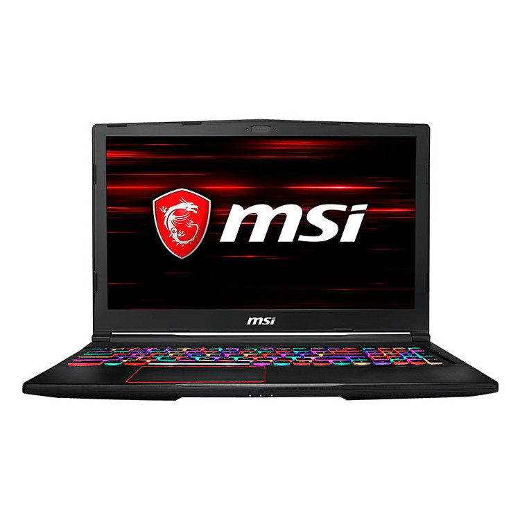 Laptop Gaming MSI Raider RGB Edition GE63 8RE-266VN Core i7-8750H/Win10 (15.6 inch) - Black - Hàng Chính Hãng
