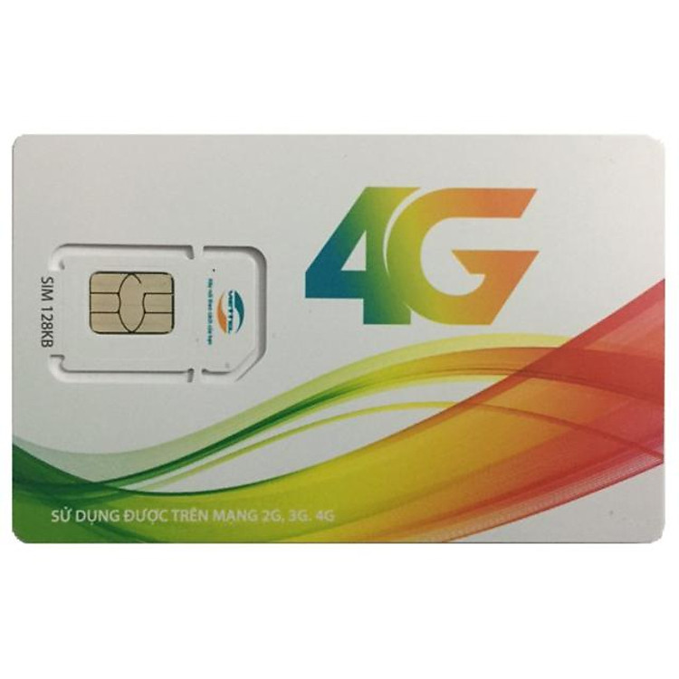 Sim DCOM D500 trọn gói 1 năm với 4GB/ Tháng