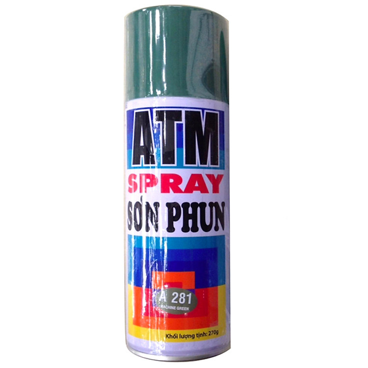 Sơn Xịt ATM A281 ( Màu Xanh Rêu )