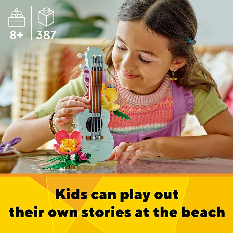 Mua LEGO CREATOR 31156 Đàn Ukulele Nhiệt Đới Chính hãng Giá rẻ - Hình ảnh 4