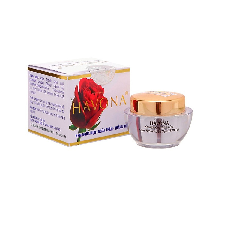 Kem Ngừa Mụn Ngừa Thâm Trắng Da Havona E14