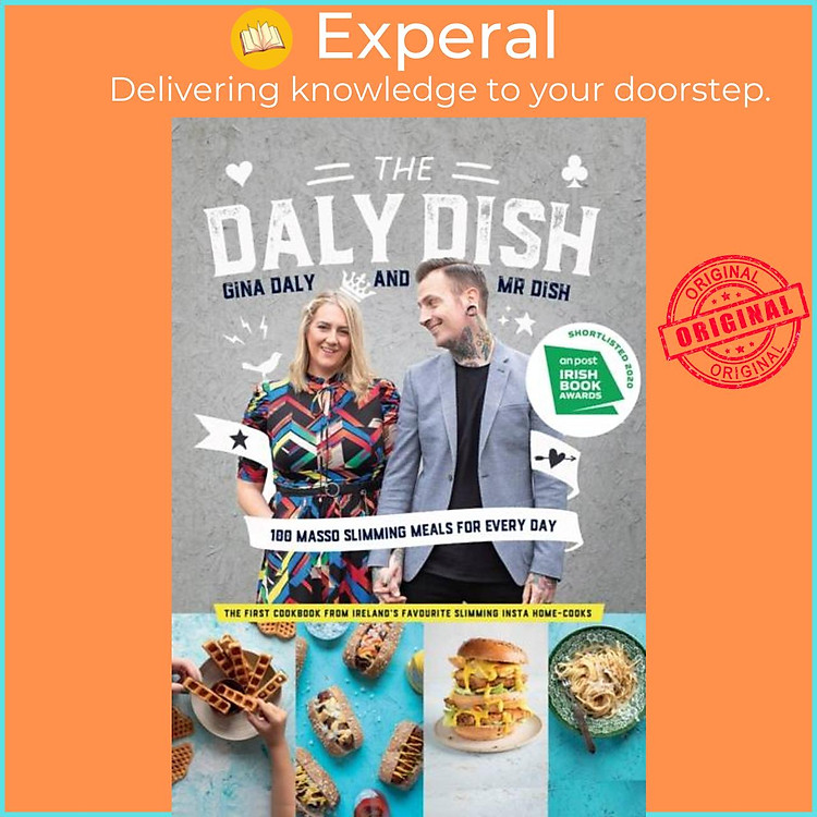 Sách - The Daly Dish - 100 Masso Slimming Meals for Everyday by Karol Daly (UK edition, hardcover)