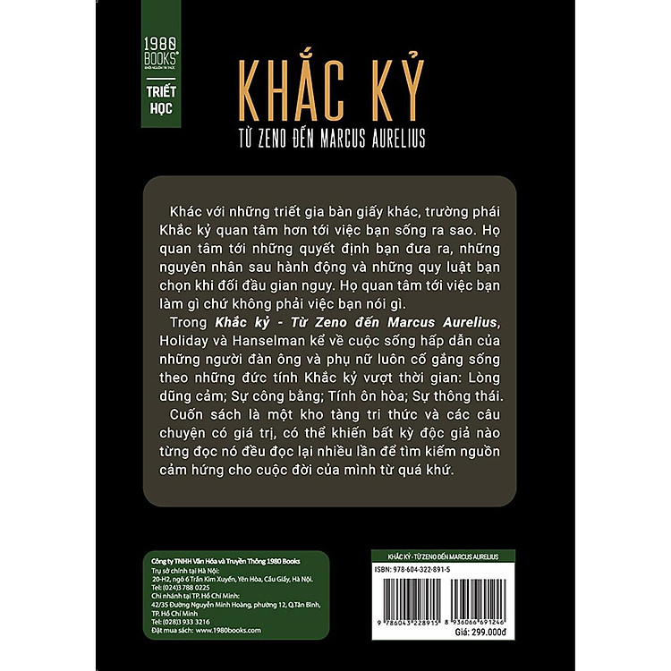Khắc Kỷ - Từ Zeno Đến Marcus Aurelius - Ảnh 2