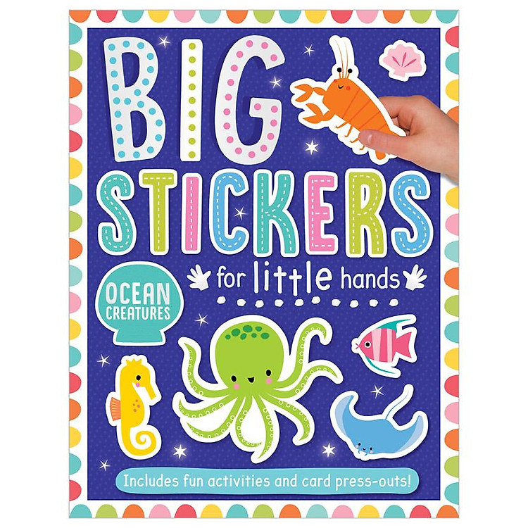Big Stickers For Little Hands Ocean Creatures - Ảnh 2