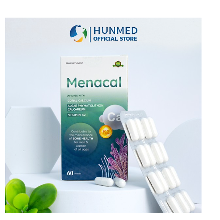 Viên uống Menacal Canxi, K2, D3 cho mẹ bầu Tiết kiệm - Hình ảnh 4