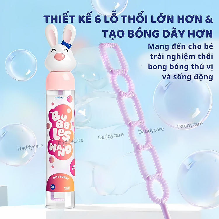 Thổi bong bóng Mideer an toàn cho bé Chính hãng Giá rẻ - Hình ảnh 4