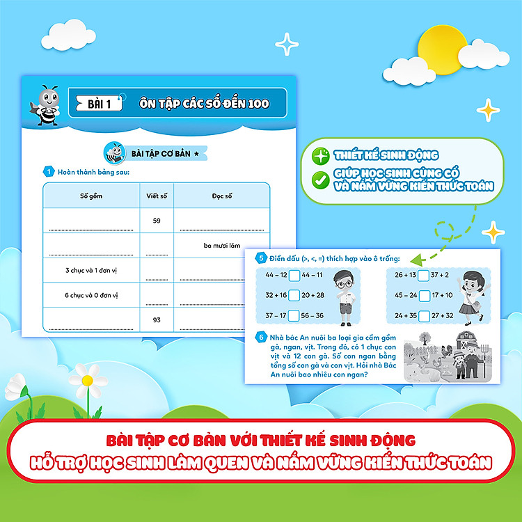 Bài Tập Bổ Trợ Toán – Lớp 2 (Tập 1) - Ảnh 2