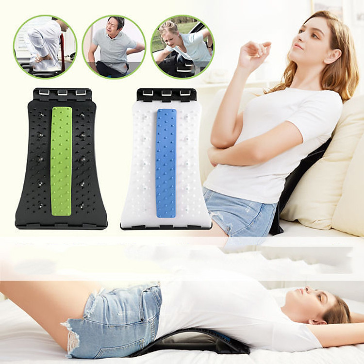 Khung Nắn Chỉnh, Kéo Giãn Đốt Sống - Phiên Bản Đặc Biệt - Chuẩn Điện Từ - Tác Động Sâu Vào Các Huyệt - Định Hình Tư Thế Nằm Chuẩn - Giao Màu Ngẫu Nhiên