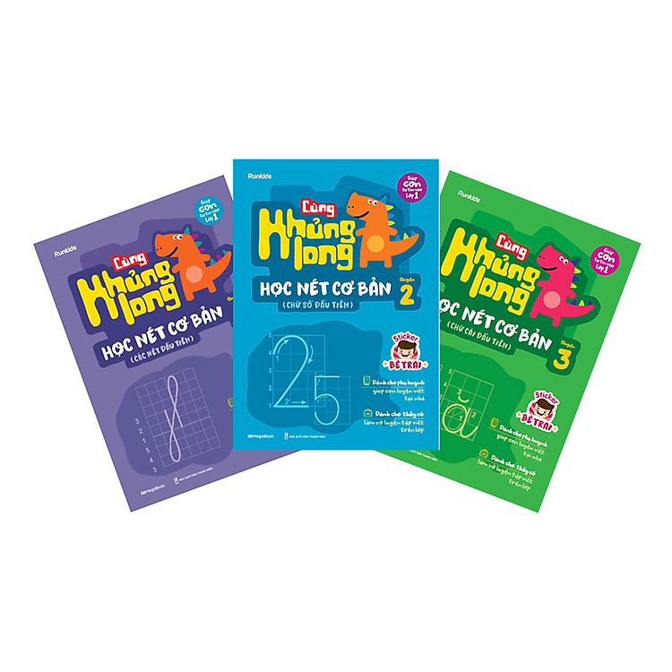 Cùng Khủng Long Học Nét Cơ Bản