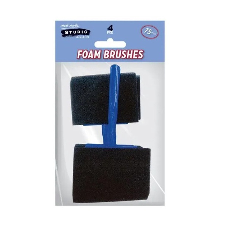 Chổi Xốp Mont Marte Quét Bề Mặt Sơn (5 x 25mm) - Ảnh 2