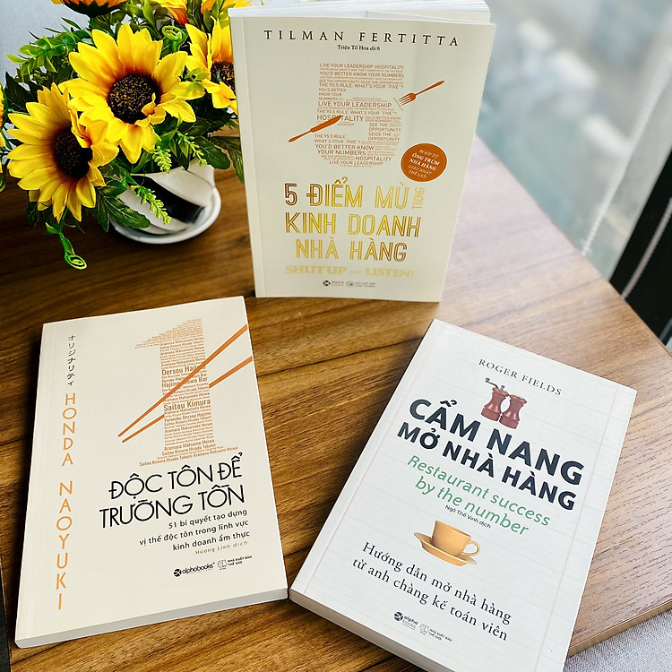 Combo 3 Cuốn Kinh Doanh Nhà Hàng - Ảnh 3