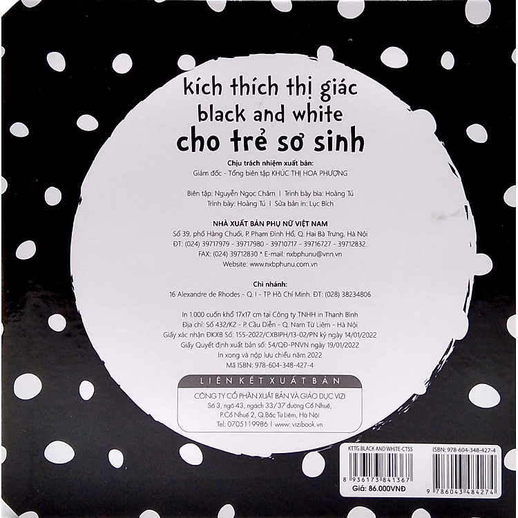 Kích Thích Thị Giác Black And White Cho Trẻ Sơ Sinh - Ảnh 5