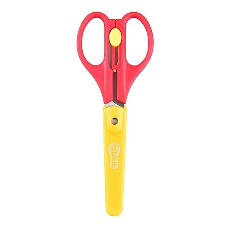 Kéo Học Sinh Colokit SC-C03 (Màu Đỏ) - Ảnh 2