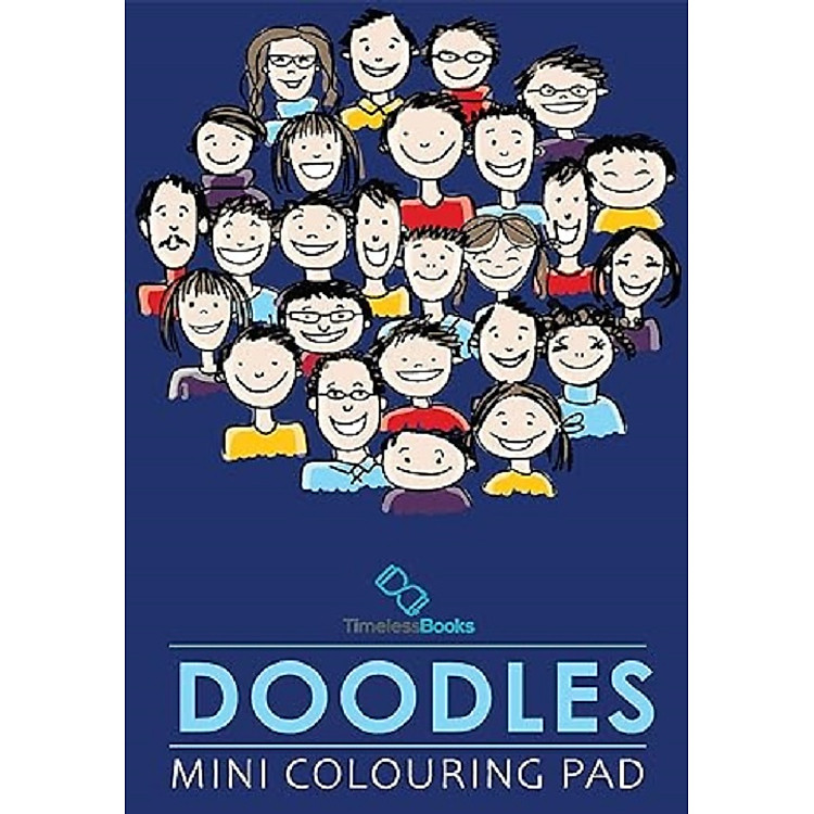 Doodles – Mini Adult Colouring Pad